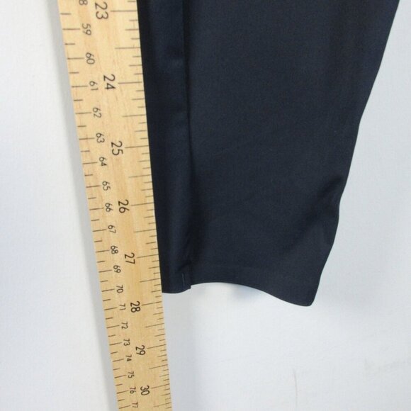 ADAY Throw & Roll Women's Leggings S Blue Zipped Pockets Stretch Running 252 - Picture 12 of 13